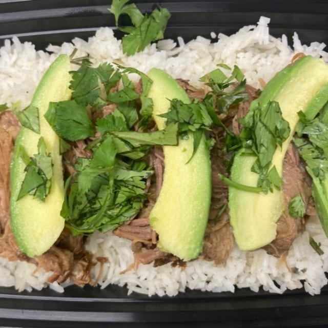 Rice & Meat Bowl.
