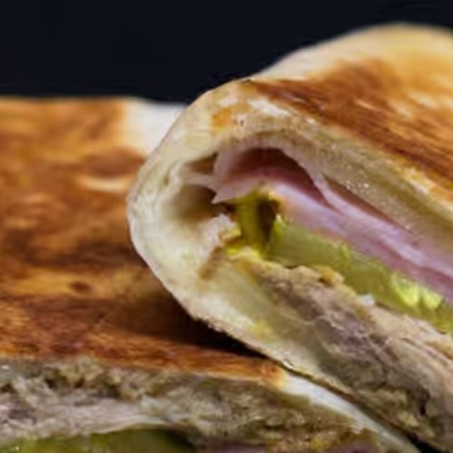 Cubano Grilled Wrap.